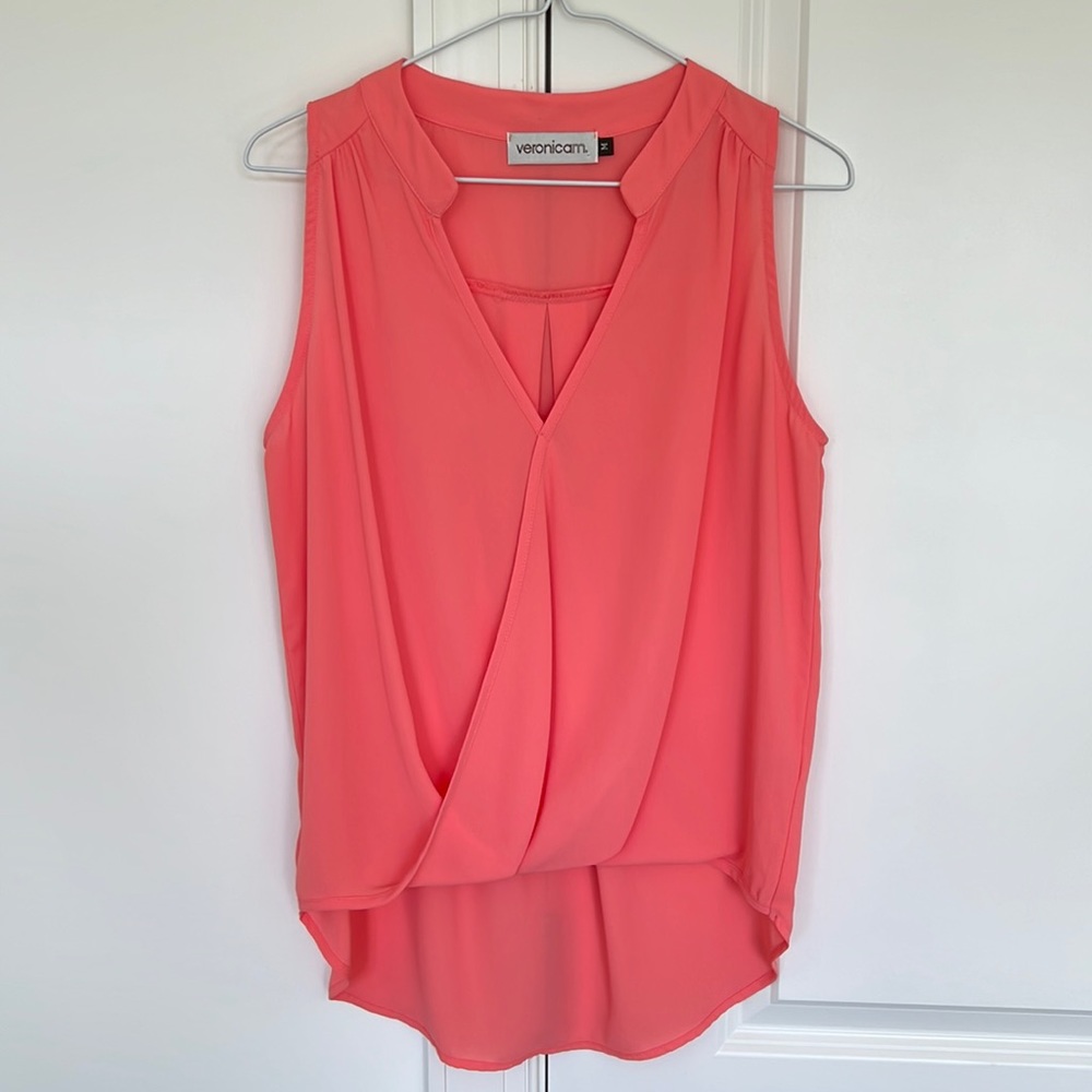 Veronica M Faux Wrap Top